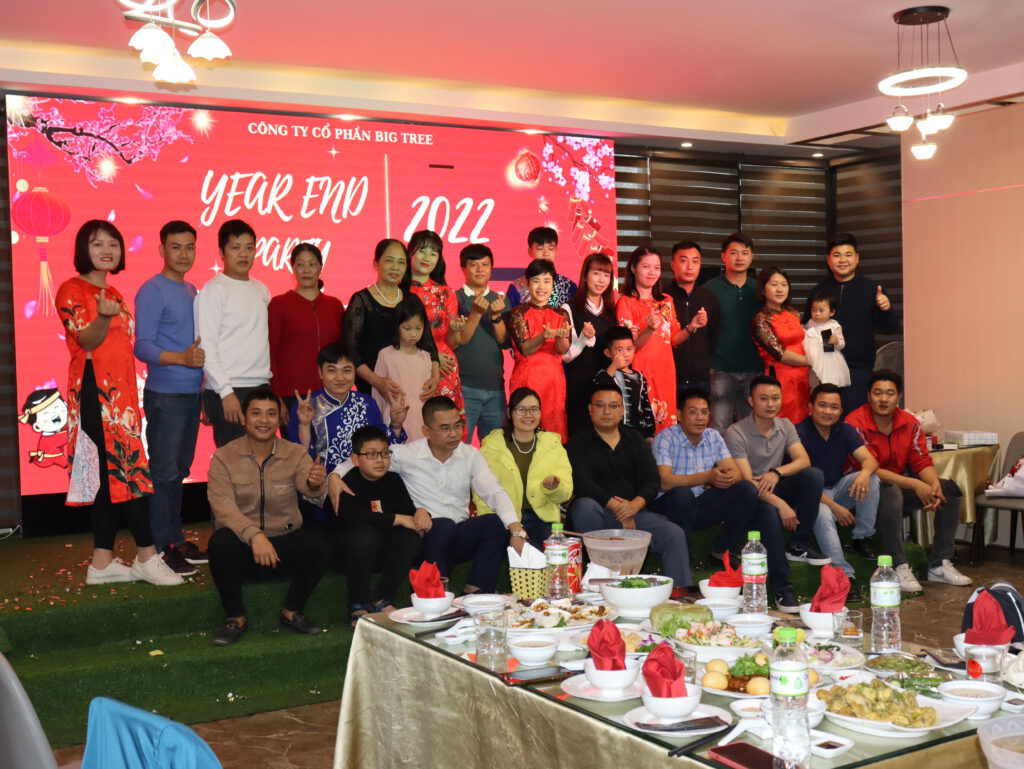 Đong đầy cảm xúc với buổi tiệc tất niên của Công ty Cổ phần BIG TREE