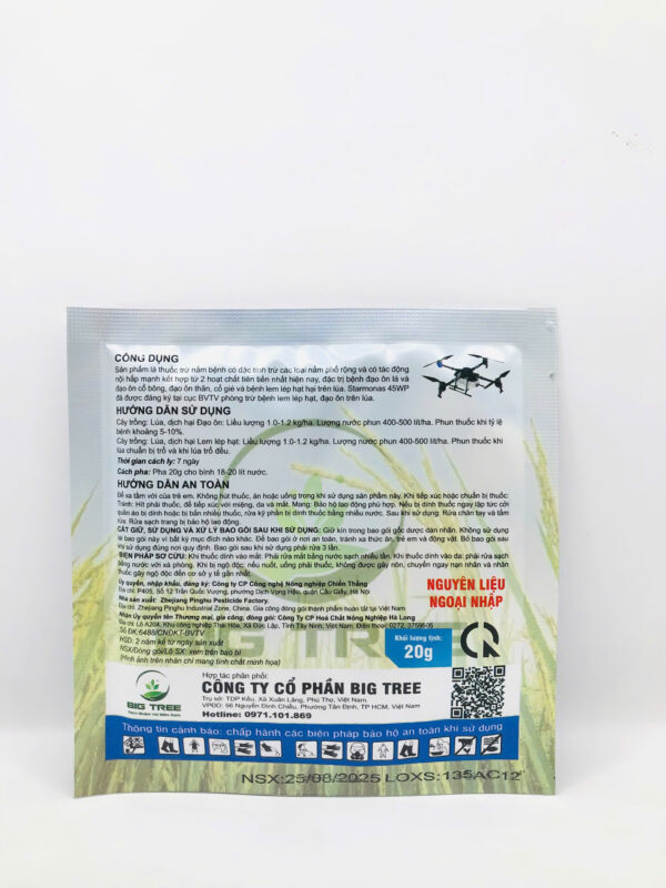 Thuốc trừ bệnh STARMONAS 45WP - Hình ảnh 7
