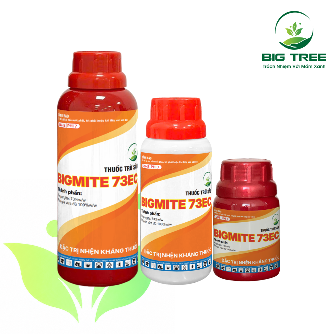 Thuốc trừ sâu BIGMITE 73EC - Đặc trị nhện kháng thuốc