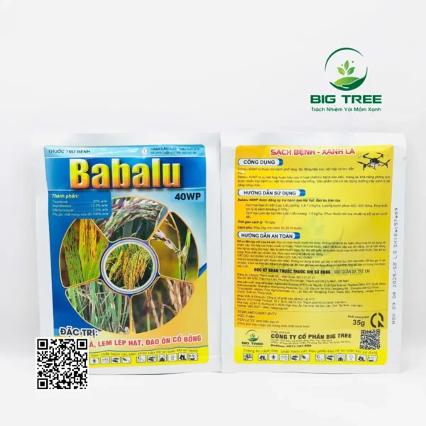 Thuốc trừ bệnh BABALU 40WP - Hình ảnh 4