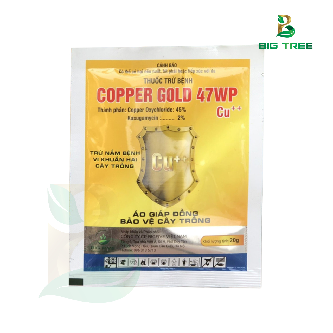 Thuốc trừ bệnh COPPER GOLD 47WP