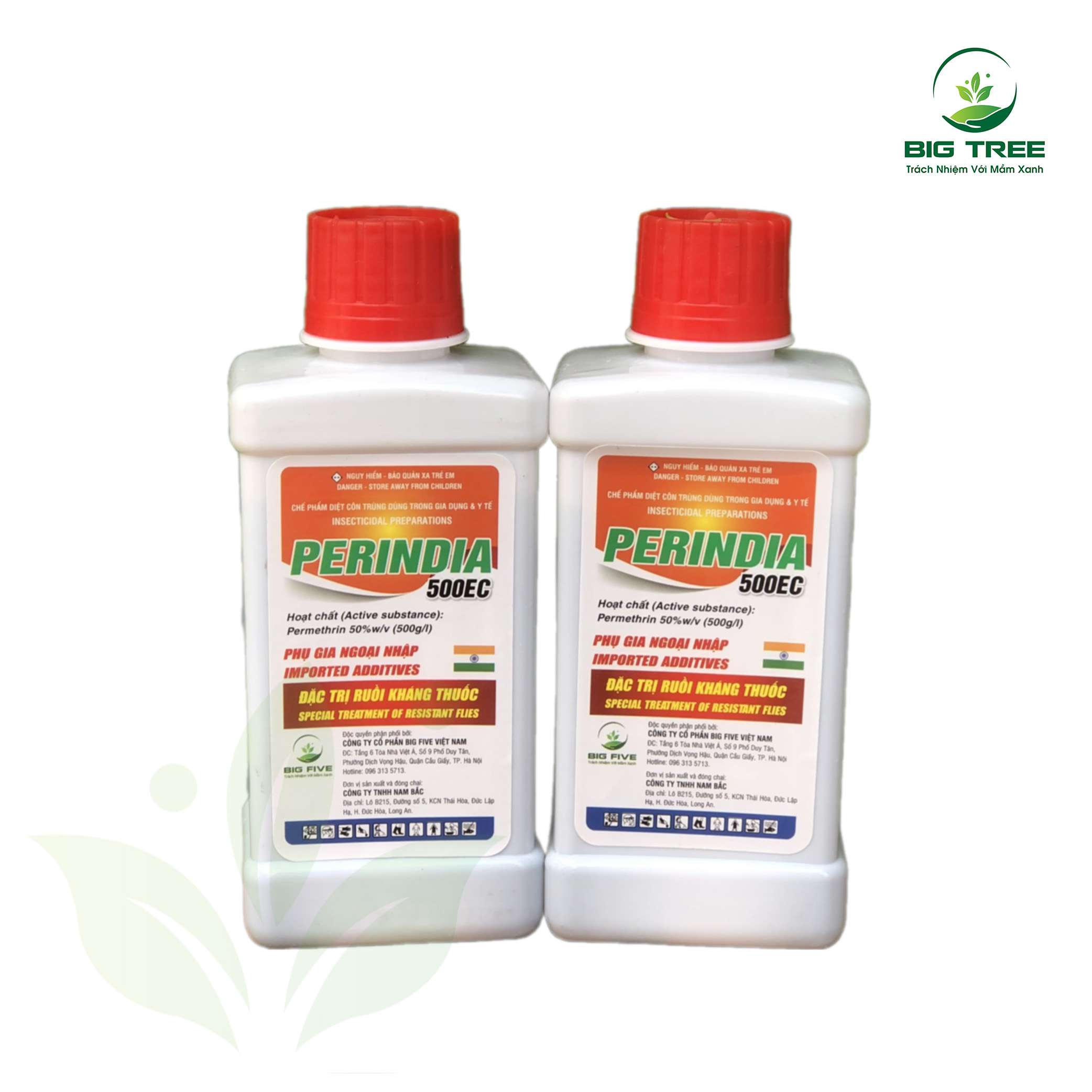 Chế phẩm diệt côn trùng PERINDIA 500EC