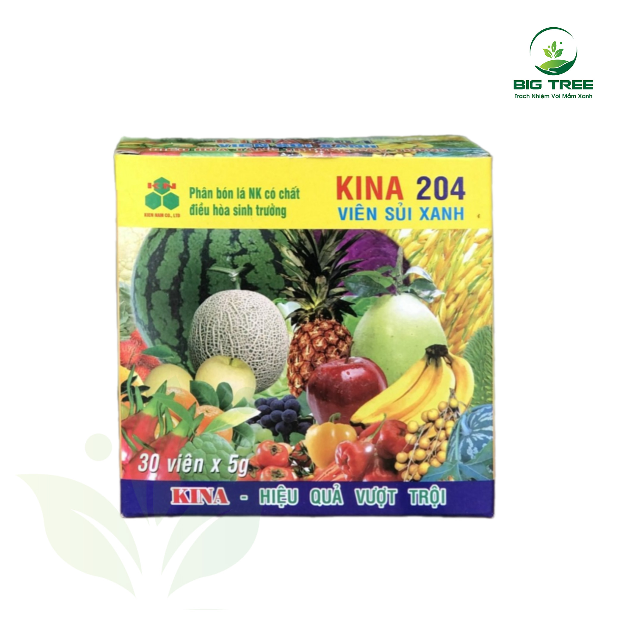 Phân bón lá KINA 240 (Viên sủi 5g)