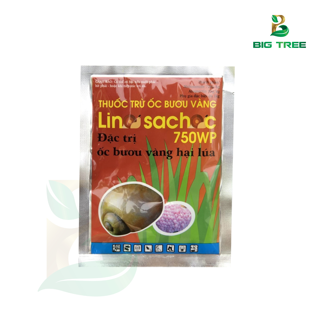 Thuốc trừ ốc bươu vàng LINO SACHOC 750WP