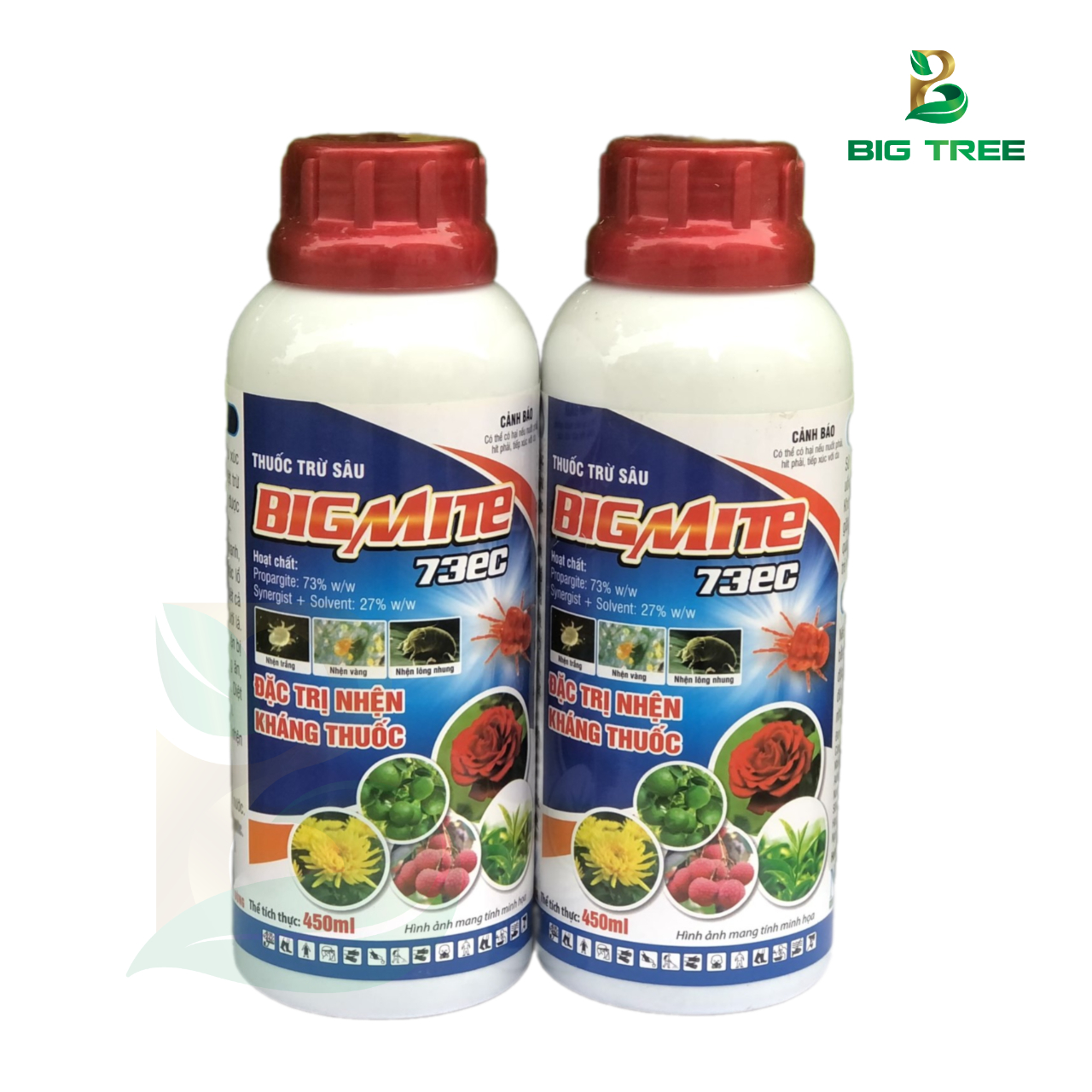 Thuốc trừ sâu BIGMITE 73EC - Đặc trị nhện kháng thuốc