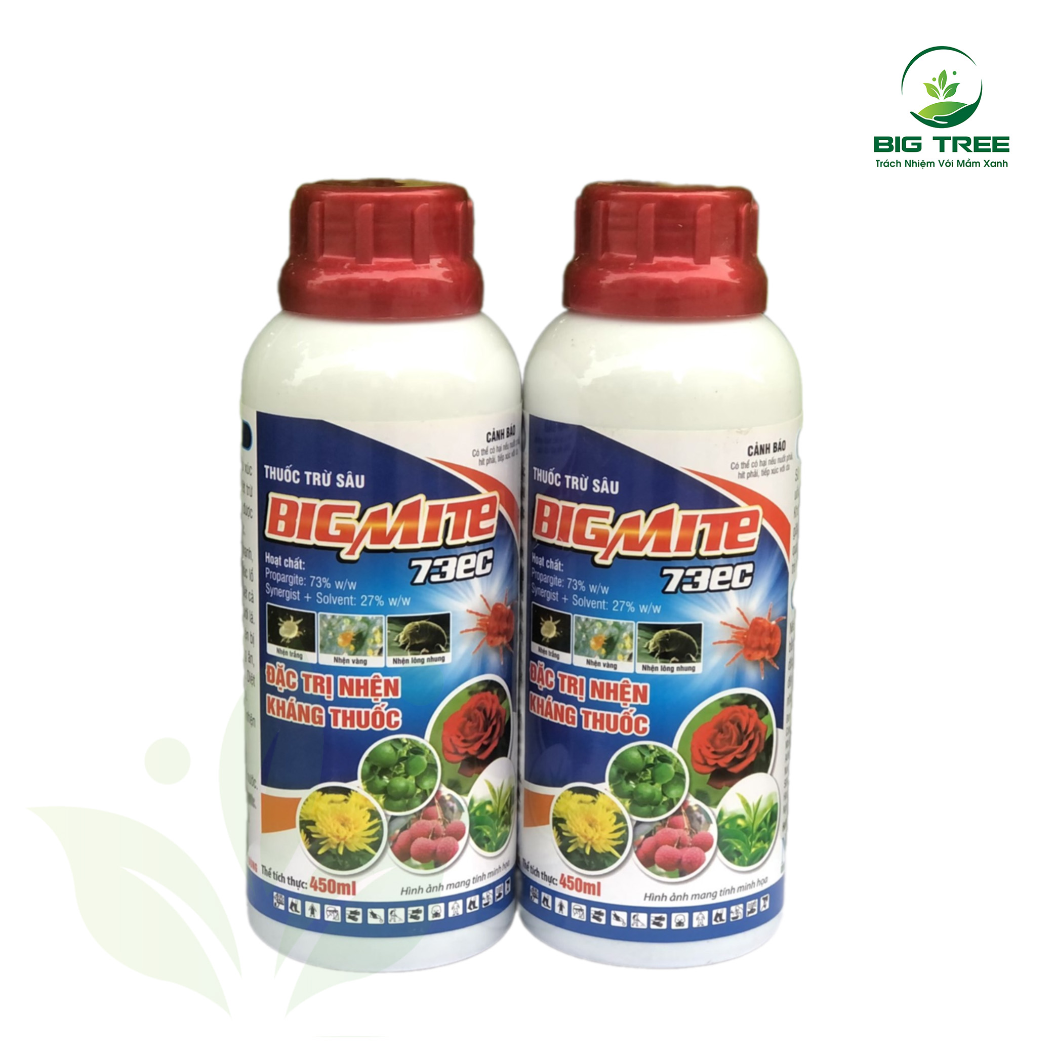 Thuốc trừ sâu BIGMITE 73EC - Đặc trị nhện kháng thuốc