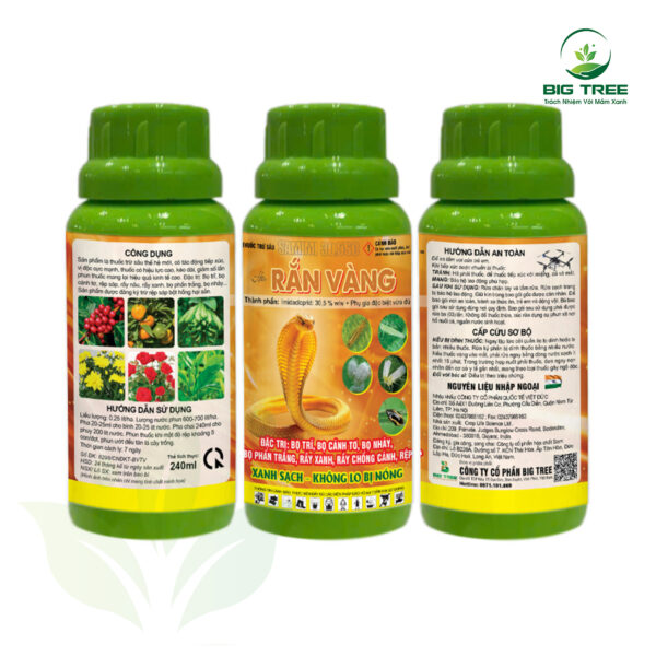 THUỐC TRỪ SÂU SAMIMI 30,5SC hiệu RẮN VÀNG