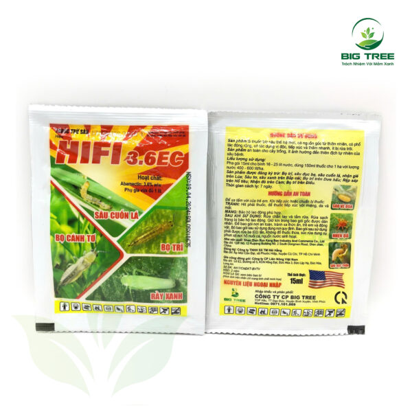 Thuốc trừ sâu sinh học HAIHAMEC 3.6EC 