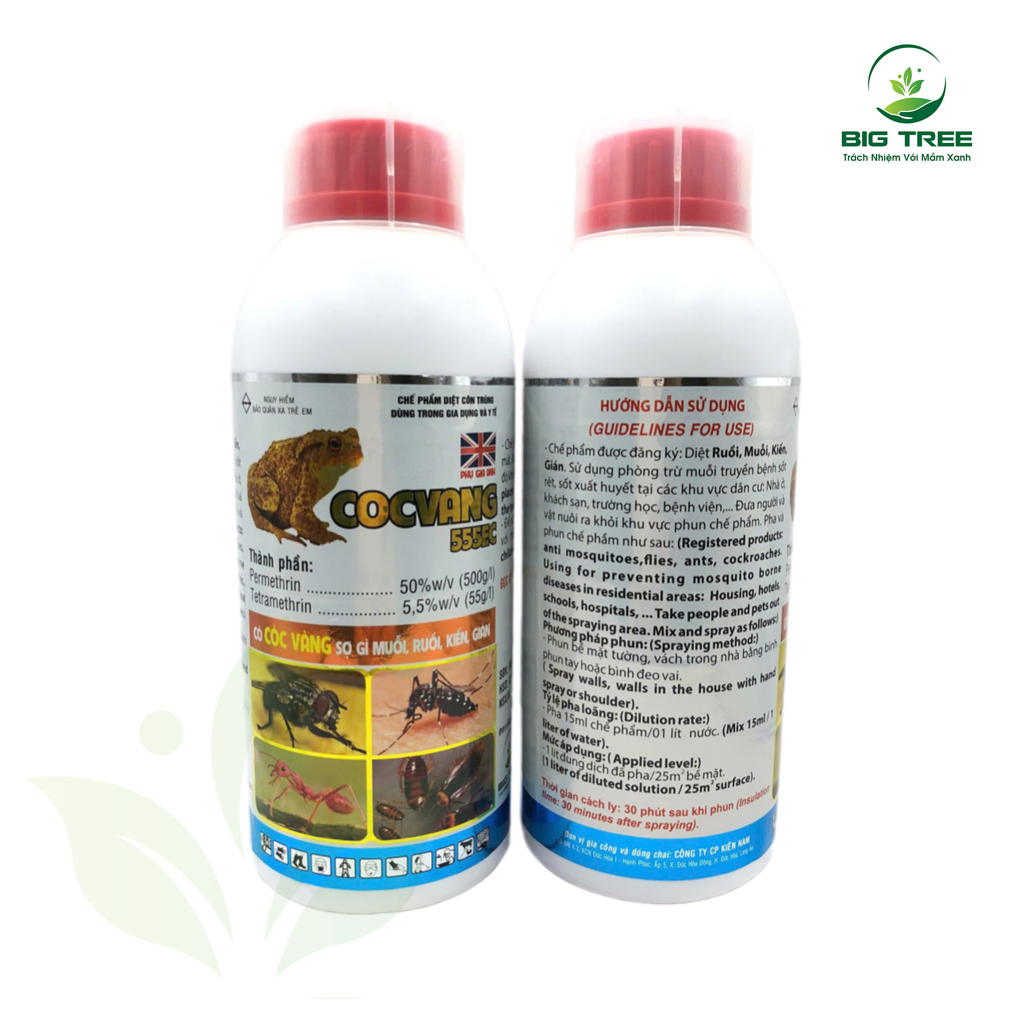 Thuốc diệt muỗi COCVANG 555EC