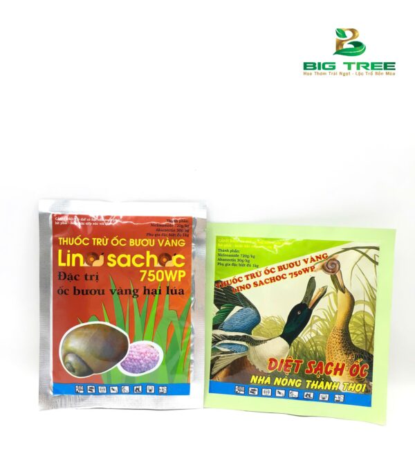 Thuốc trừ ốc bươu vàng LINO SACHOC 750WP - Hình ảnh 2
