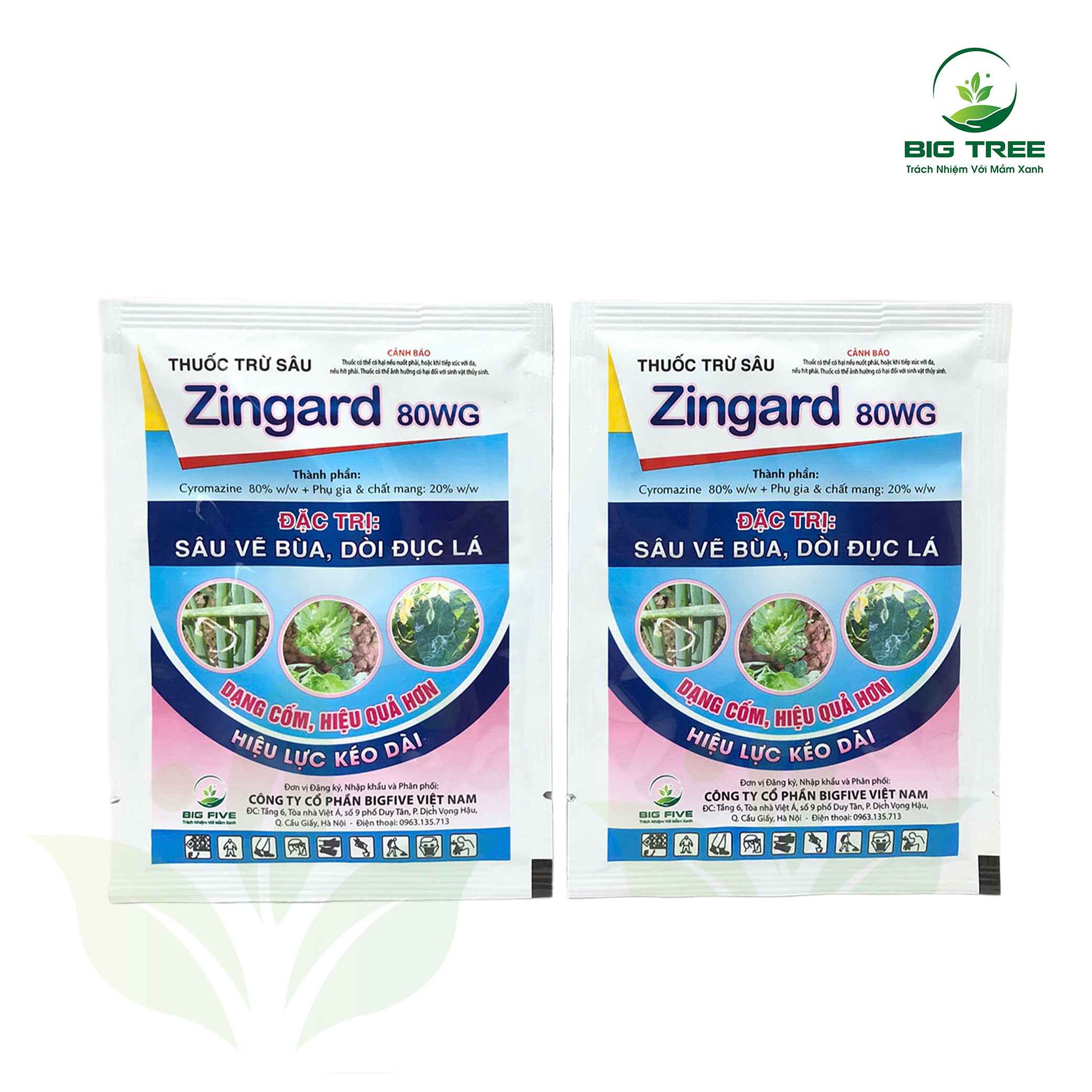 Thuốc trừ sâu Zingard 80WG