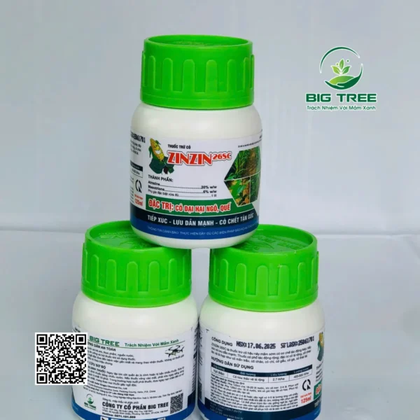 Thuốc trừ cỏ ZINZIN 26SC - Hình ảnh 2
