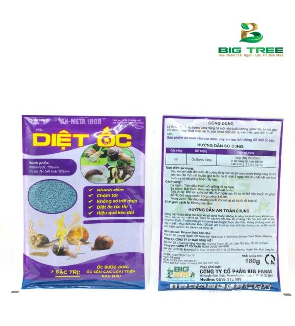 THUỐC TRỪ ỐC BN-META 18GR - Hình ảnh 6