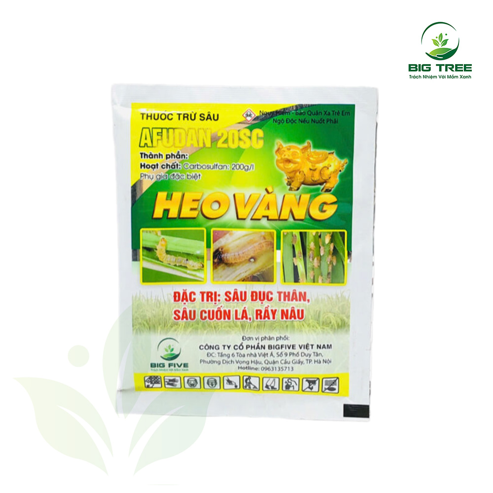 THUỐC TRỪ SÂU AFUDAN 20SC HEO VÀNG