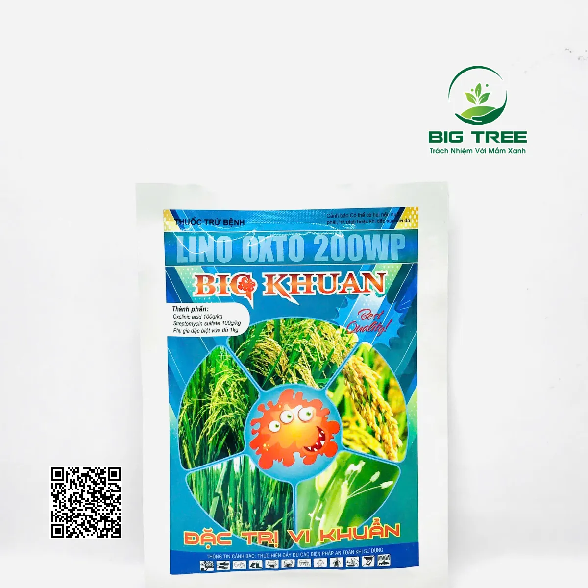 Thuốc trừ bệnh Lino Oxto 200WP hiệu BIG KHUẨN