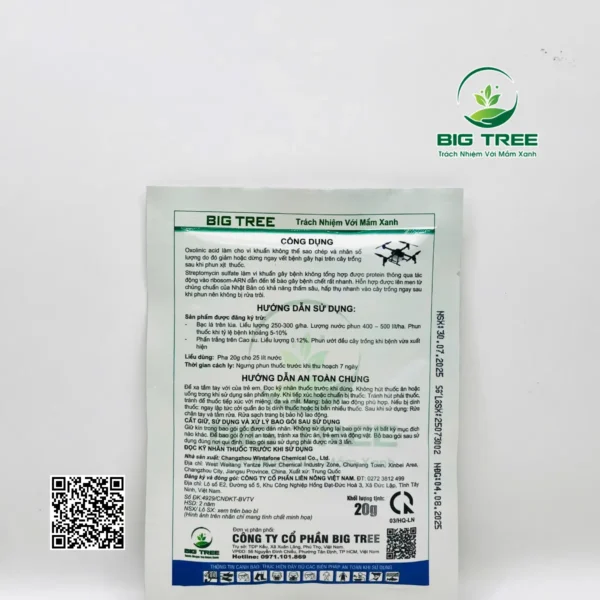 Thuốc trừ bệnh Lino Oxto 200WP hiệu BIG KHUẨN - Hình ảnh 3