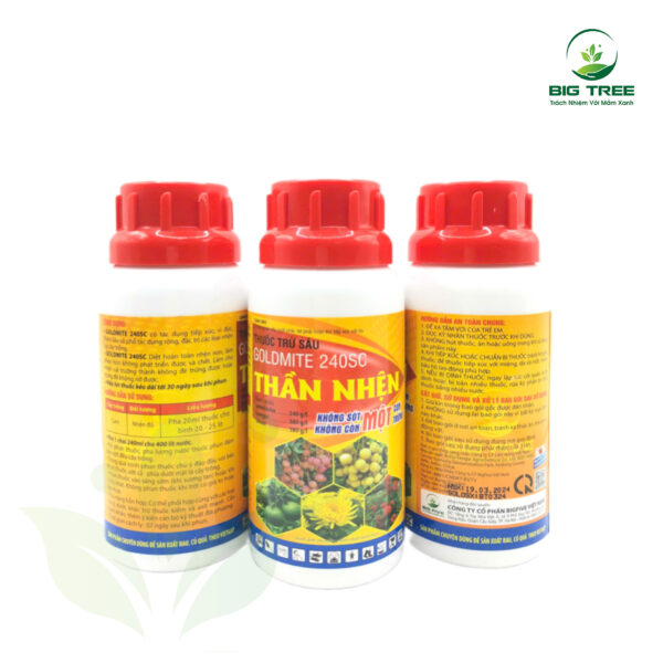Thuốc trừ sâu Goldmite 240SC Hiệu Thần nhện