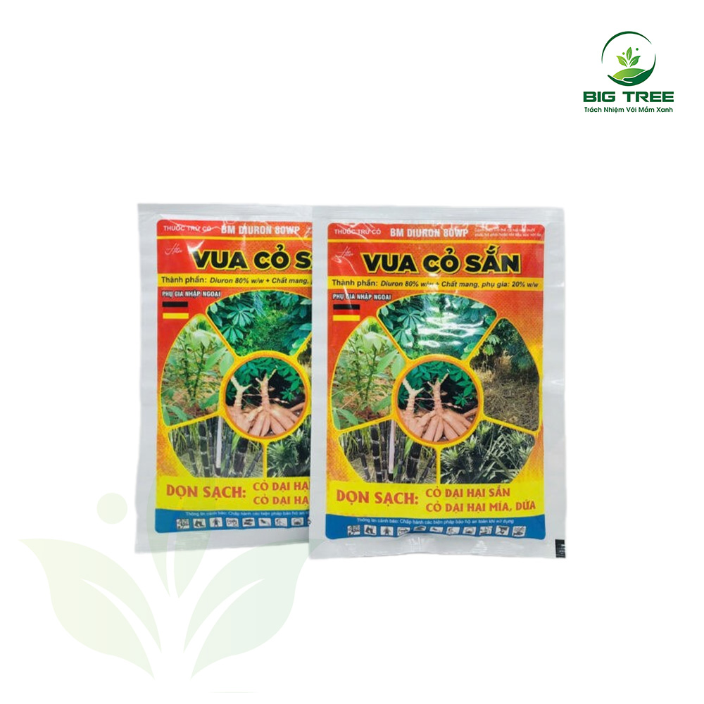Thuốc trừ cỏ BM DIURON 80WP hiệu " VUA CỎ SẮN "