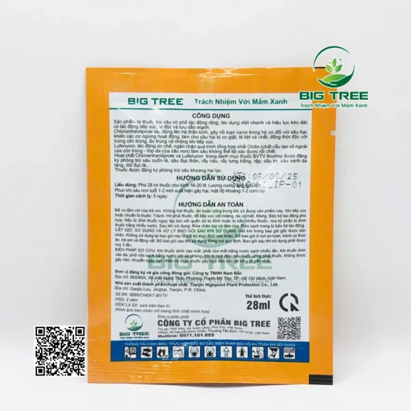 Thuốc trừ sâu Niliprole 108SC hiệu SUNSUN - Hình ảnh 3