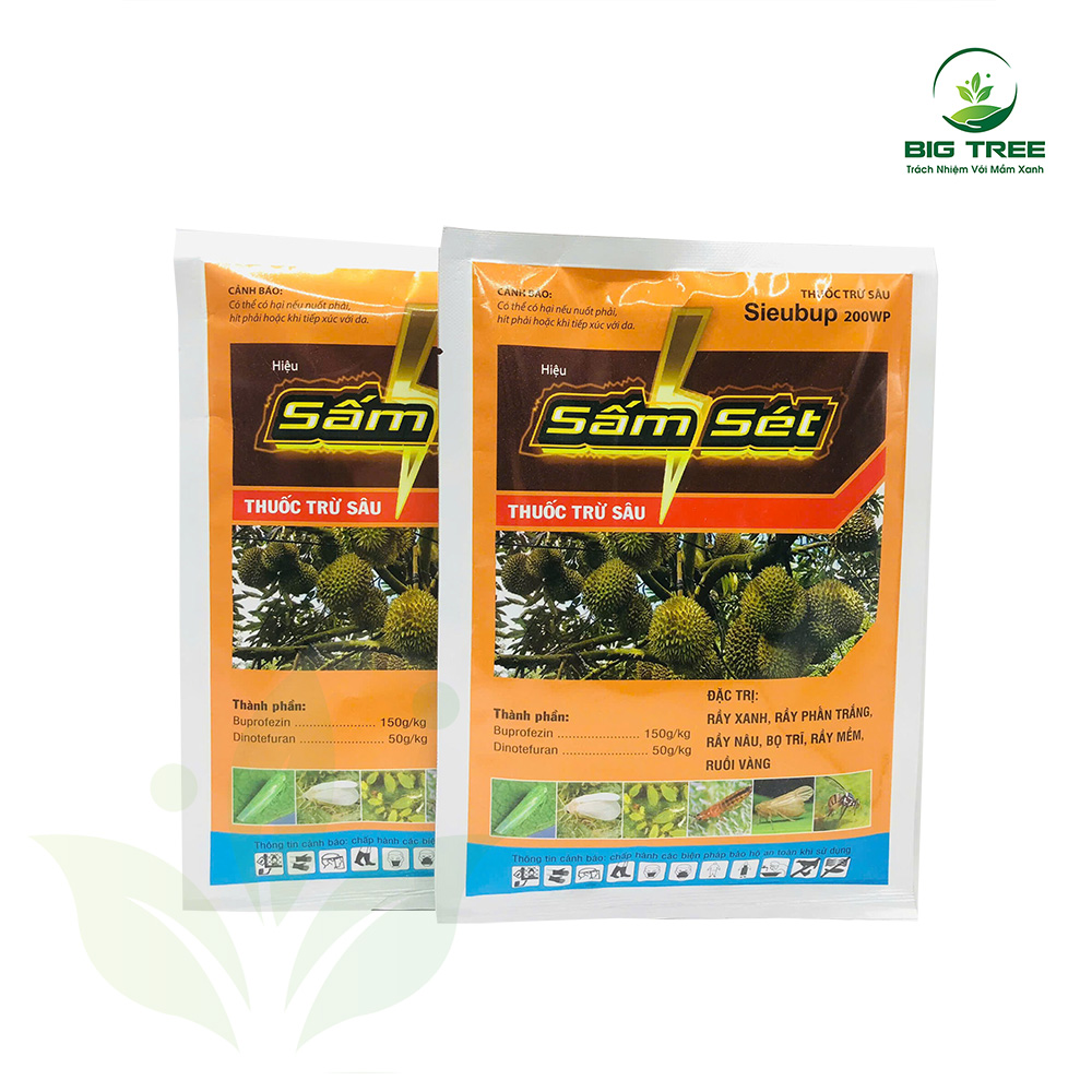Thuốc trừ sâu Sieubup 200WP hiệu Sấm Sét