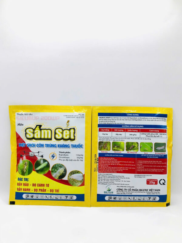 Thuốc trừ sâu Sieubup 200WP hiệu Sấm Sét - Hình ảnh 7