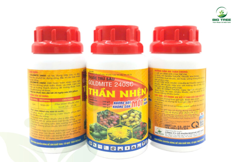 XÓA TAN NỖI LO NHỆN ĐỎ VỚI THUỐC TRỪ SÂU ĐẶC TRỊ GOLDMITE 240SC 